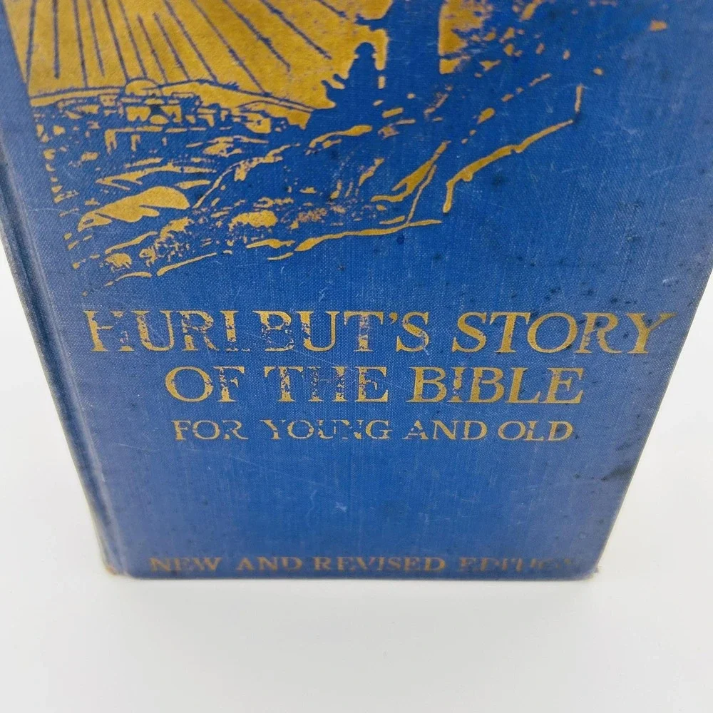 Vintage Hurlbut's Story Of The Bible Jesse Lyman Hurlbut 1932 HC Illustrated